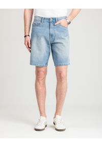 MARCUS - Męskie Spodenki Jeansowe Marcus Justin 2236 Shorts Light Blue Snow 2-7000166. Materiał: jeans #2