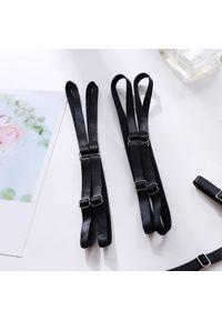 Intica - Koronkowy zestaw bielizny z finezyjnymi detalami Borjanka. Kolor: czarny. Materiał: koronka. Wzór: aplikacja #4