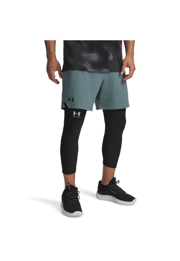 Szorty Under Armour Vanish. Kolor: niebieski. Materiał: materiał. Sport: fitness
