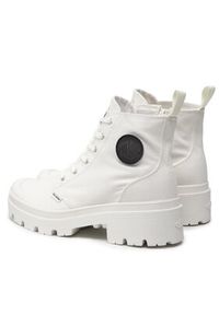 Palladium Trapery Pallabase Twill 96907-116-M Biały. Kolor: biały. Materiał: materiał #6