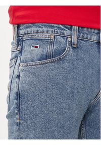 Tommy Jeans Szorty jeansowe Ronnie DM0DM19155 Niebieski Slim Fit. Kolor: niebieski. Materiał: jeans, bawełna