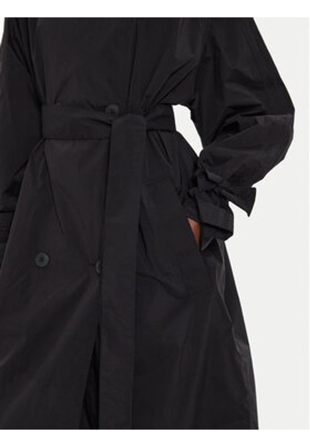 Adidas - adidas Trencz Ksenia IW5668 Czarny Loose Fit. Kolor: czarny. Materiał: syntetyk