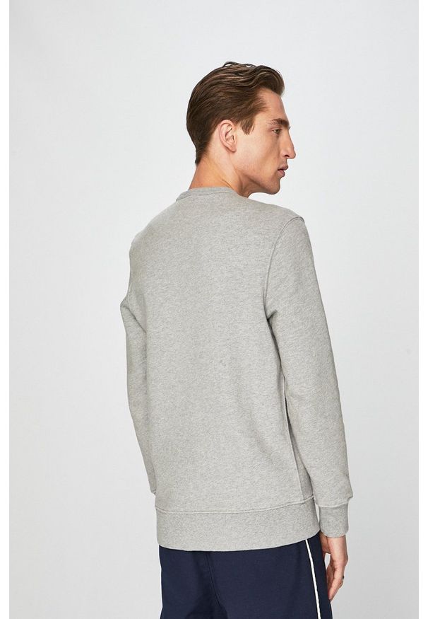 Levi's® - Levi's - Bluza. Okazja: na spotkanie biznesowe, na co dzień. Kolor: szary. Materiał: dzianina. Wzór: nadruk. Styl: casual, biznesowy