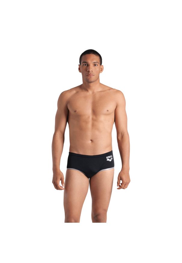 Szorty kąpielowe Arena One Big Logo Low. Kolor: wielokolorowy, szary, czarny