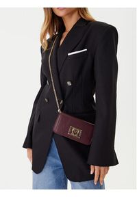 Love Moschino - LOVE MOSCHINO Torebka JC5602PP1NLI0552 Bordowy. Kolor: czerwony. Materiał: skórzane #6