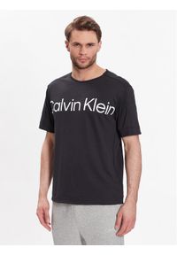 Calvin Klein Performance T-Shirt 00GMS3K102 Czarny Regular Fit. Kolor: czarny. Materiał: bawełna