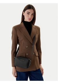 TOMMY HILFIGER - Tommy Hilfiger Torebka Th Logo Camera Bag AW0AW18115 Czarny. Kolor: czarny. Materiał: skórzane #2