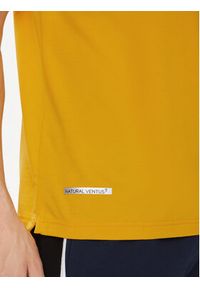 EA7 Emporio Armani Polo 3DPF51 PJULZ 1680 Żółty Regular Fit. Typ kołnierza: polo. Kolor: żółty. Materiał: syntetyk #4