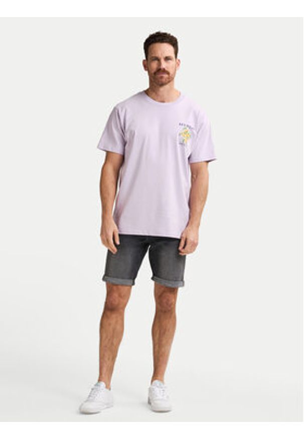 Petrol Industries Szorty jeansowe M-1050-SHO002 Szary Regular Fit. Kolor: szary. Materiał: bawełna