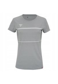 TECNIFIBRE - Koszulka tenisowa dziecięca Tecnifibre Team Tech Tee. Kolor: szary. Sport: tenis