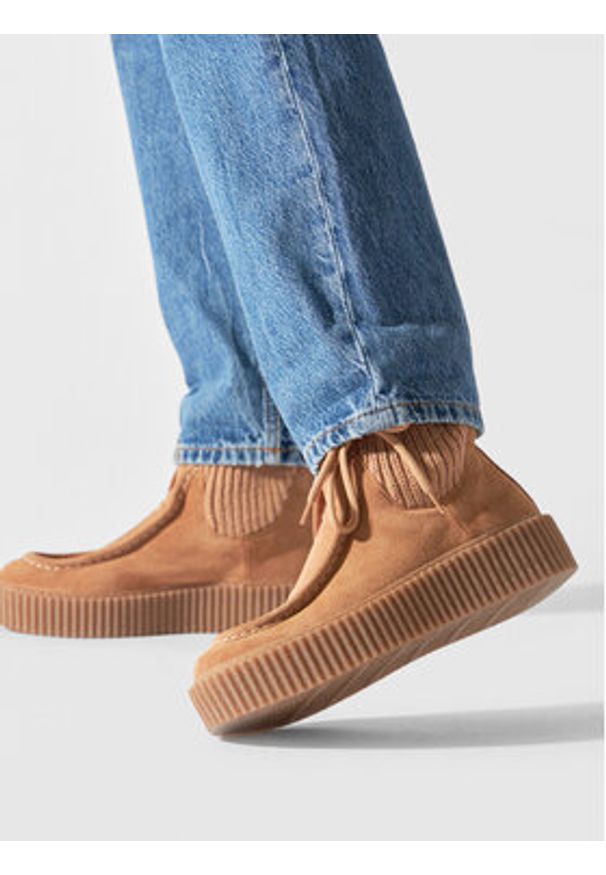 Weekend Max Mara Botki Juglas 2357960934600 Brązowy. Kolor: brązowy. Materiał: materiał