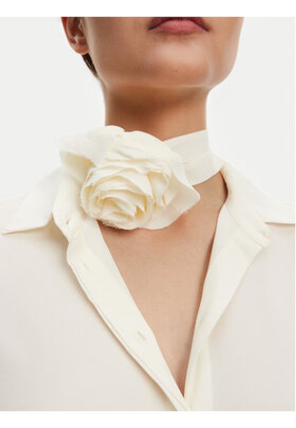 Marella Koszula Cabiria 2523116071 Biały Regular Fit. Kolor: biały. Materiał: syntetyk