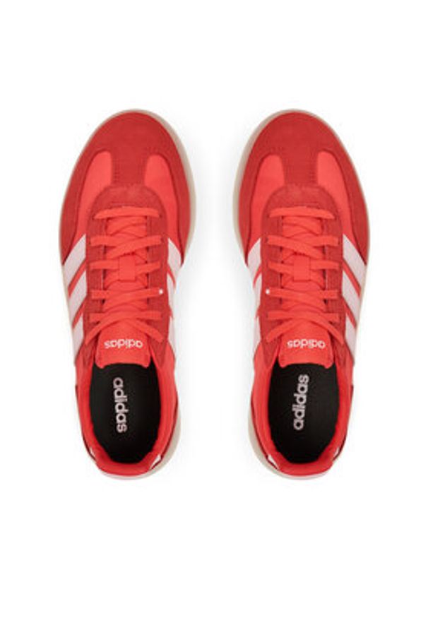 Adidas - adidas Sneakersy Barreda Decode JP9669 Czerwony. Kolor: czerwony. Materiał: materiał
