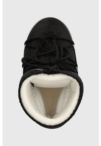 Moon Boot - Śniegowce Classic Low 140934.M.B.CLASSIC-PINK. Nosek buta: okrągły. Zapięcie: sznurówki. Kolor: czarny #3