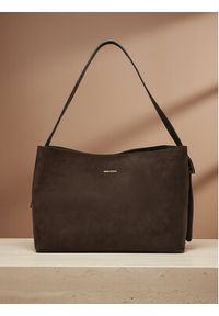 Gino Rossi - GINO ROSSI Torebka EO-LARA-513-518-2 Brązowy. Kolor: brązowy. Materiał: zamszowe, skórzane #7