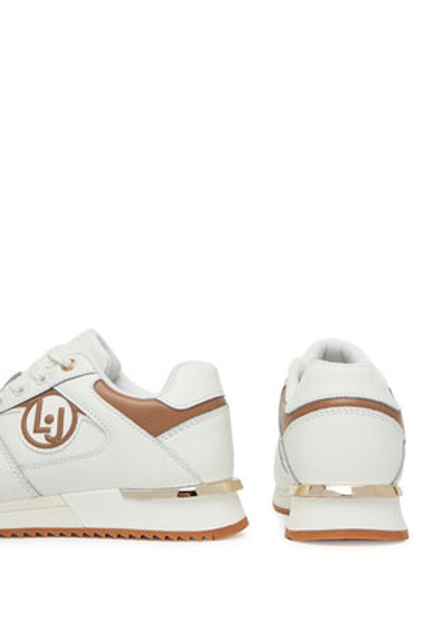 Liu Jo Sneakersy Rosy 905 4A5713 PX474 Biały. Kolor: biały. Materiał: skóra