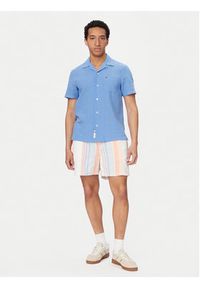 Tommy Jeans Szorty materiałowe DM0DM22830 Kolorowy Relaxed Fit. Materiał: bawełna. Wzór: kolorowy #4