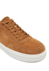 Calvin Klein Sneakersy Clean Cup Low Laceup Oxf Su HM0HM01880 Biały. Kolor: biały. Materiał: skóra