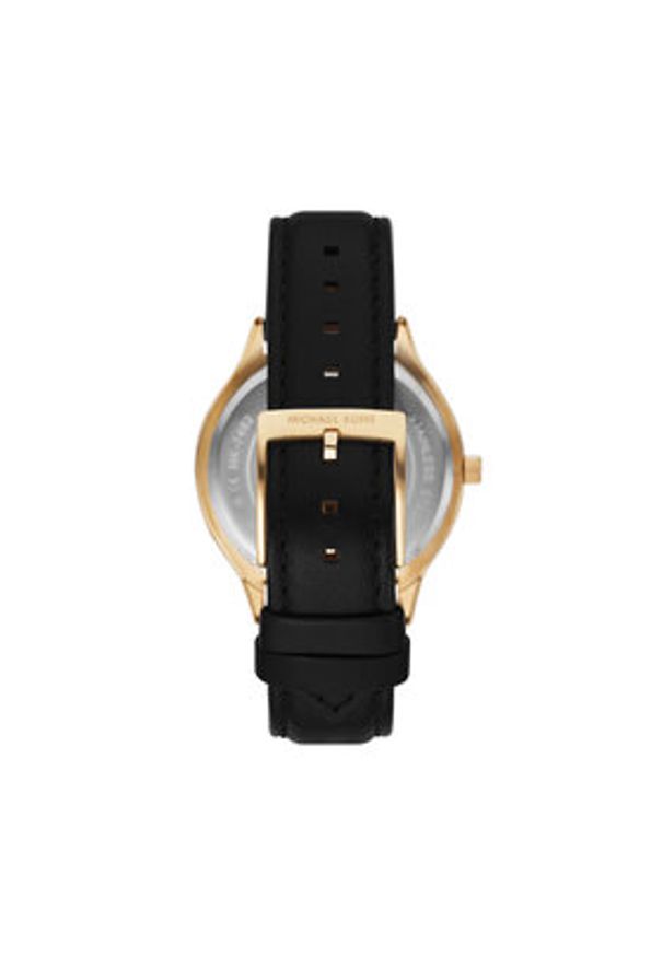 Michael Kors Zegarek Slim Runway MK7553 Czarny. Kolor: czarny