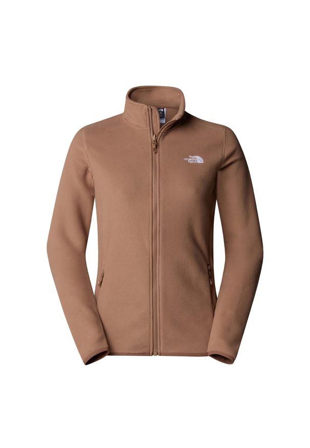 The North Face Polar 100 Glacier Fz Nf0A855O6Ih. Kolor: brązowy. Materiał: polar