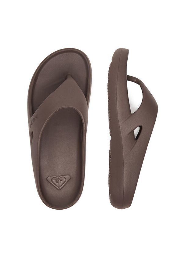 Roxy Japonki CEOWB-835381 Brązowy. Kolor: brązowy. Materiał: syntetyk