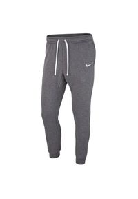 Nike - Męskie Spodnie Do Biegania Team Club 19. Kolor: szary. Materiał: dresówka
