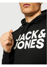 Jack & Jones - Jack&Jones Bluza Corp Logo 12152840 Czarny Regular Fit. Kolor: czarny. Materiał: bawełna #3