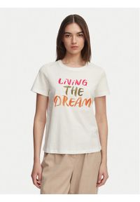 Vero Moda T-Shirt Jida 10340948 Biały Regular Fit. Kolor: biały. Materiał: bawełna #1