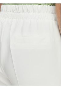 Maryley Spodnie materiałowe 26EB616/43VA Biały Regular Fit. Kolor: biały. Materiał: syntetyk #5