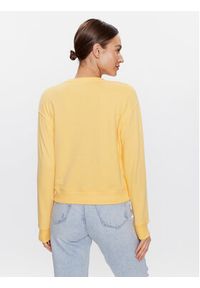Pepe Jeans Bluza Nanettes PL581347 Żółty Regular Fit. Kolor: żółty. Materiał: bawełna, syntetyk