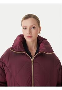 LOLA CASADEMUNT Kurtka zimowa MF2501007 Bordowy Oversize. Kolor: czerwony. Materiał: syntetyk. Sezon: zima #6