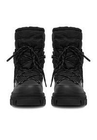 DeeZee Śniegowce 13107-23 Czarny. Kolor: czarny. Materiał: materiał #5