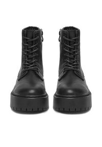 DeeZee Trzewiki H120101-01 Czarny. Kolor: czarny. Materiał: skóra #2