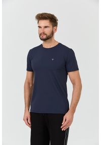 Guess - GUESS Granatowy t-shirt New Tech Str T. Kolor: niebieski #3