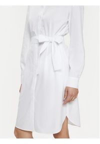 Armani Exchange Sukienka koszulowa 3DYA32 YN4RZ 1000 Biały Regular Fit. Kolor: biały. Materiał: bawełna. Typ sukienki: koszulowe #2