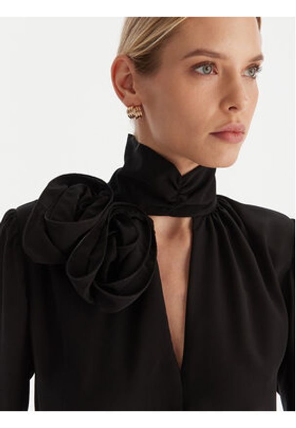 ACCESS FASHION Bluzka 54-2063-171 Czarny Regular Fit. Kolor: czarny. Materiał: syntetyk