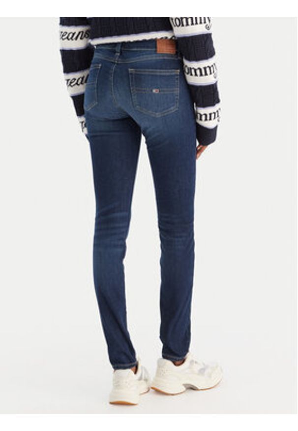 Tommy Jeans Jeansy Sophie DW0DW19274 Niebieski Skinny Fit. Kolor: niebieski