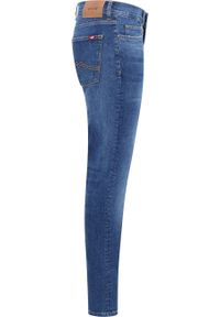 Męskie Spodnie Jeansowe Mustang Style Frisco Skinny Denim Blue 1016307 5000 883