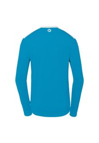 KEMPA - Dziecięcy dżersej z długim rękawem Kempa Emotion 27. Kolor: wielokolorowy, niebieski, biały. Materiał: jersey. Długość rękawa: długi rękaw. Długość: długie. Sport: piłka ręczna #2