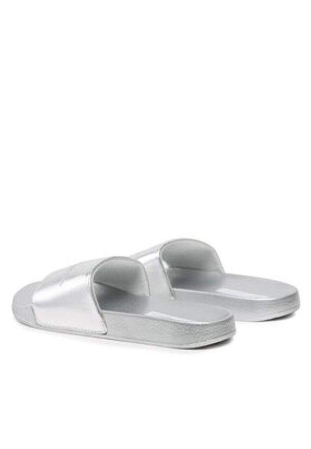 Champion Klapki S11562-EM007 Srebrny. Kolor: srebrny. Materiał: syntetyk