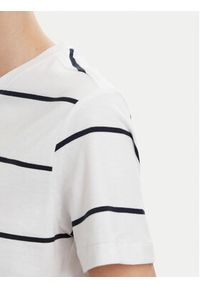 Beverly Hills Polo Club T-Shirt P-SS26W-TS0162 Biały Regular Fit. Typ kołnierza: polo. Kolor: biały. Materiał: bawełna #3