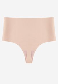 Renee - Jasnoróżowe Bezszwowe Majtki High Waist Kolunea. Stan: podwyższony. Kolor: różowy