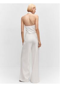 mango - Mango Kamizelka Flor 57043820 Biały Regular Fit. Kolor: biały. Materiał: syntetyk #4