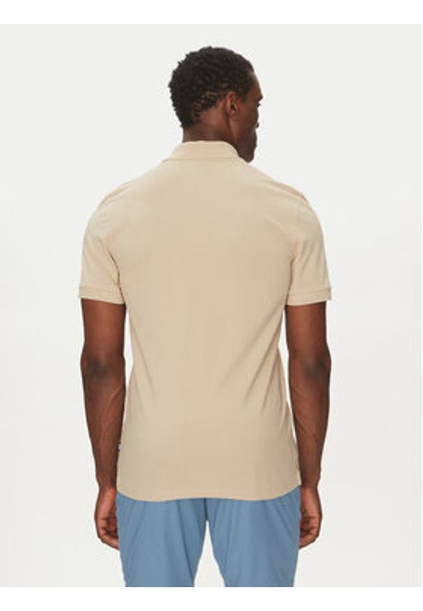 BOSS Polo Pallas 50468362 Beżowy Regular Fit. Typ kołnierza: polo. Kolor: beżowy. Materiał: bawełna