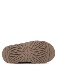 Ugg Kapcie W Funkette 1113474 Brązowy. Kolor: brązowy. Materiał: skóra, zamsz #6
