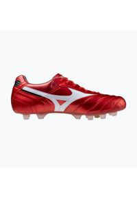 Buty piłkarskie męskie Mizuno Morelia II Japan Md red/white/black. Kolor: czerwony. Sport: piłka nożna #2