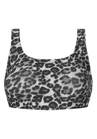 Chantelle Biustonosz top Soft Stretch C11DQ3 Szary. Kolor: szary. Materiał: syntetyk