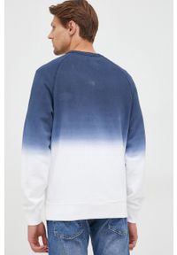 Pepe Jeans bluza bawełniana męska kolor granatowy wzorzysta. Kolor: niebieski. Materiał: bawełna. Długość rękawa: raglanowy rękaw #5