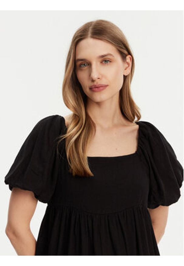Noisy may - Noisy May Sukienka letnia Leilani 27033018 Czarny Regular Fit. Kolor: czarny. Materiał: wiskoza. Sezon: lato