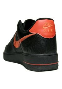Buty Nike Air Force 1 Low Zig Zag M DN4928 001 czarne. Zapięcie: sznurówki. Kolor: czarny. Materiał: skóra, guma. Model: Nike Air Force #6